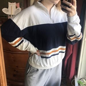 brandy melville quarter zip